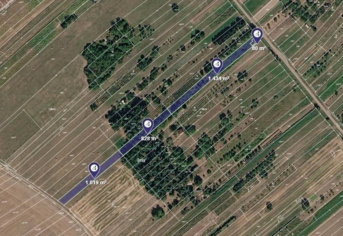 plot for sale, 1,681 m², Svatobořice-Mistřín, Jihomoravský Region plot for sale, 1,681 m², Svatobořice-Mistřín, Jihomoravský Region