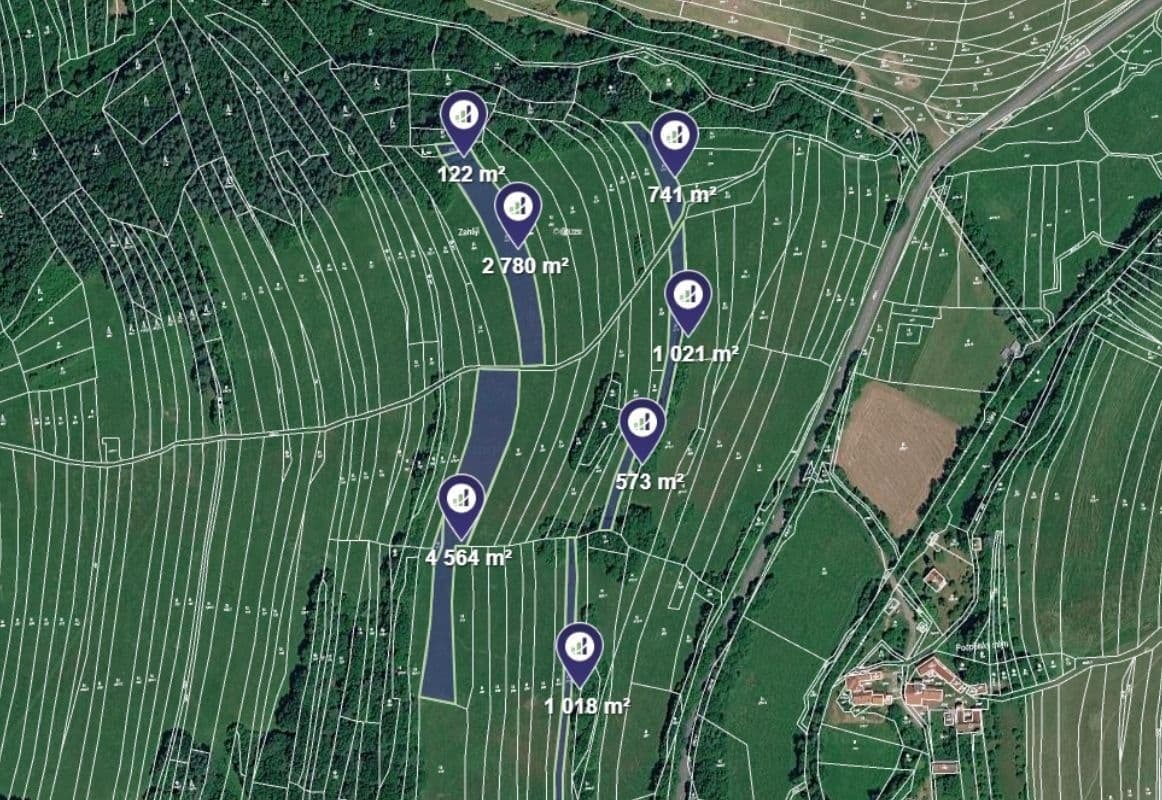 plot for sale, 11,769 m², Vysoké Pole, Zlínský Region plot for sale, 11,769 m², Vysoké Pole, Zlínský Region