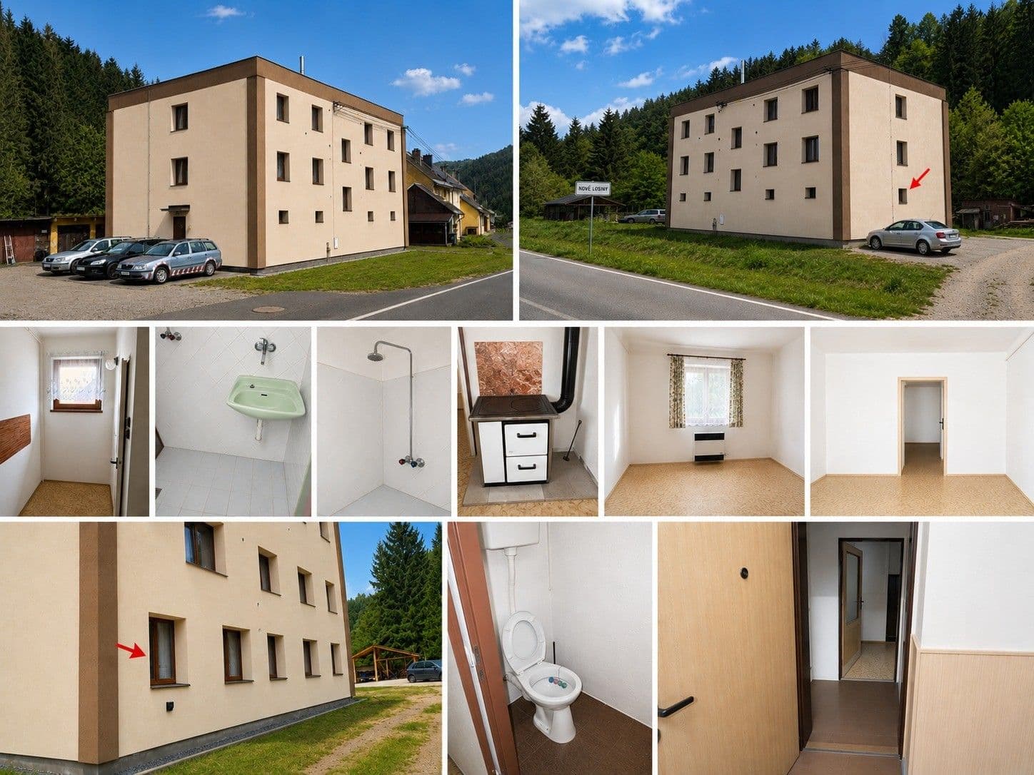 Studio flat for sale, 28 m², Jindřichov, Olomoucký Region Studio flat for sale, 28 m², Jindřichov, Olomoucký Region