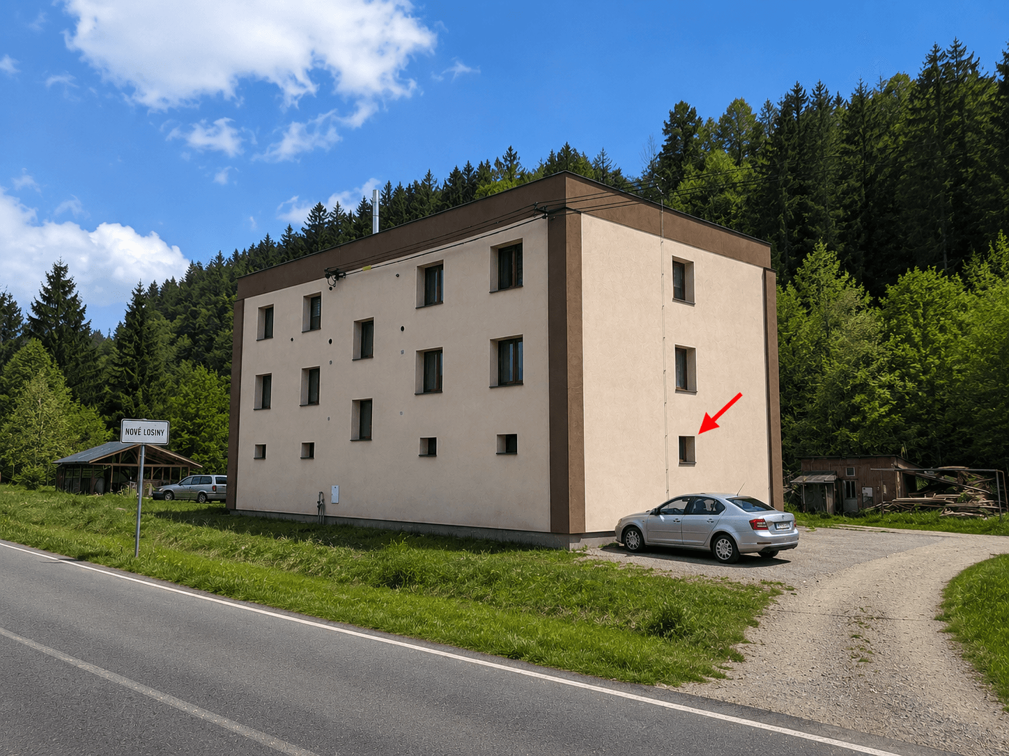 Studio flat for sale, 28 m², Jindřichov, Olomoucký Region Studio flat for sale, 28 m², Jindřichov, Olomoucký Region