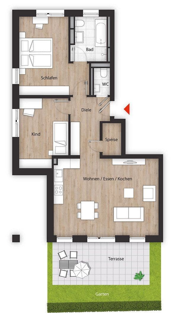 3 bedroom flat for sale, 87 m², Gleiwitzer Str. 1a, Erlangen, Bavaria 3 bedroom flat for sale, 87 m², Gleiwitzer Str. 1a, Erlangen, Bavaria
