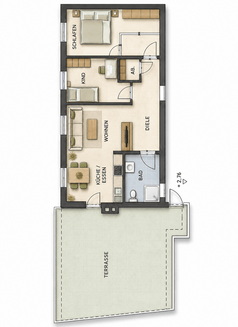 3 bedroom flat for sale, 100 m², Bad Abbach, Bavaria 3 bedroom flat for sale, 100 m², Bad Abbach, Bavaria