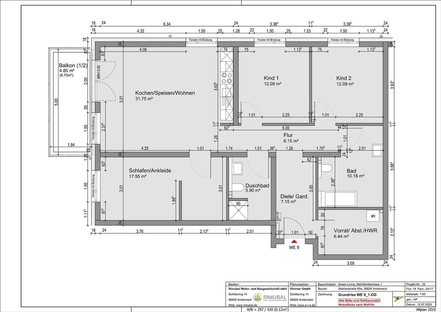 4 bedroom flat to rent, 115 m², Andernach, Rhineland-Palatinate 4 bedroom flat to rent, 115 m², Andernach, Rhineland-Palatinate