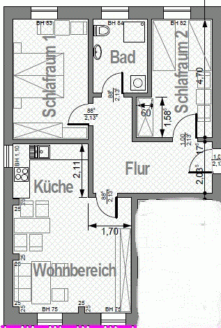 3 bedroom flat to rent, 75 m², Sagard, Mecklenburg-Vorpommern 3 bedroom flat to rent, 75 m², Sagard, Mecklenburg-Vorpommern