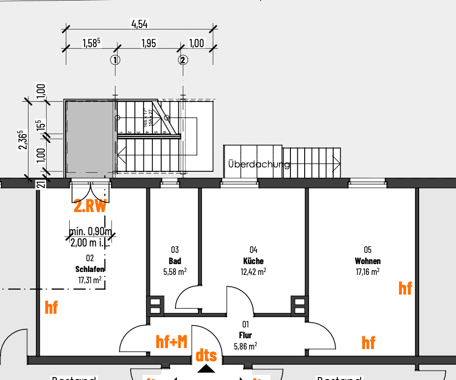 2 bedroom flat to rent, 60 m², Platz der Republik 50a, Wuppertal, North Rhine-Westphalia 2 bedroom flat to rent, 60 m², Platz der Republik 50a, Wuppertal, North Rhine-Westphalia
