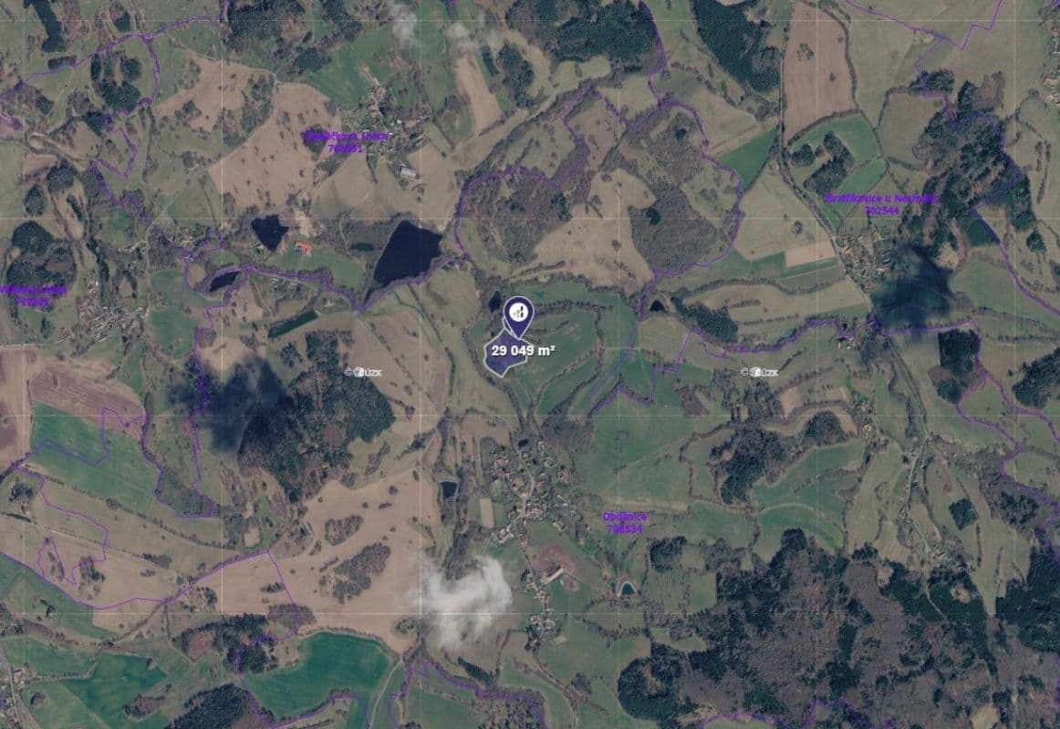 plot for sale, 29,049 m², Petrovice, Středočeský Region plot for sale, 29,049 m², Petrovice, Středočeský Region