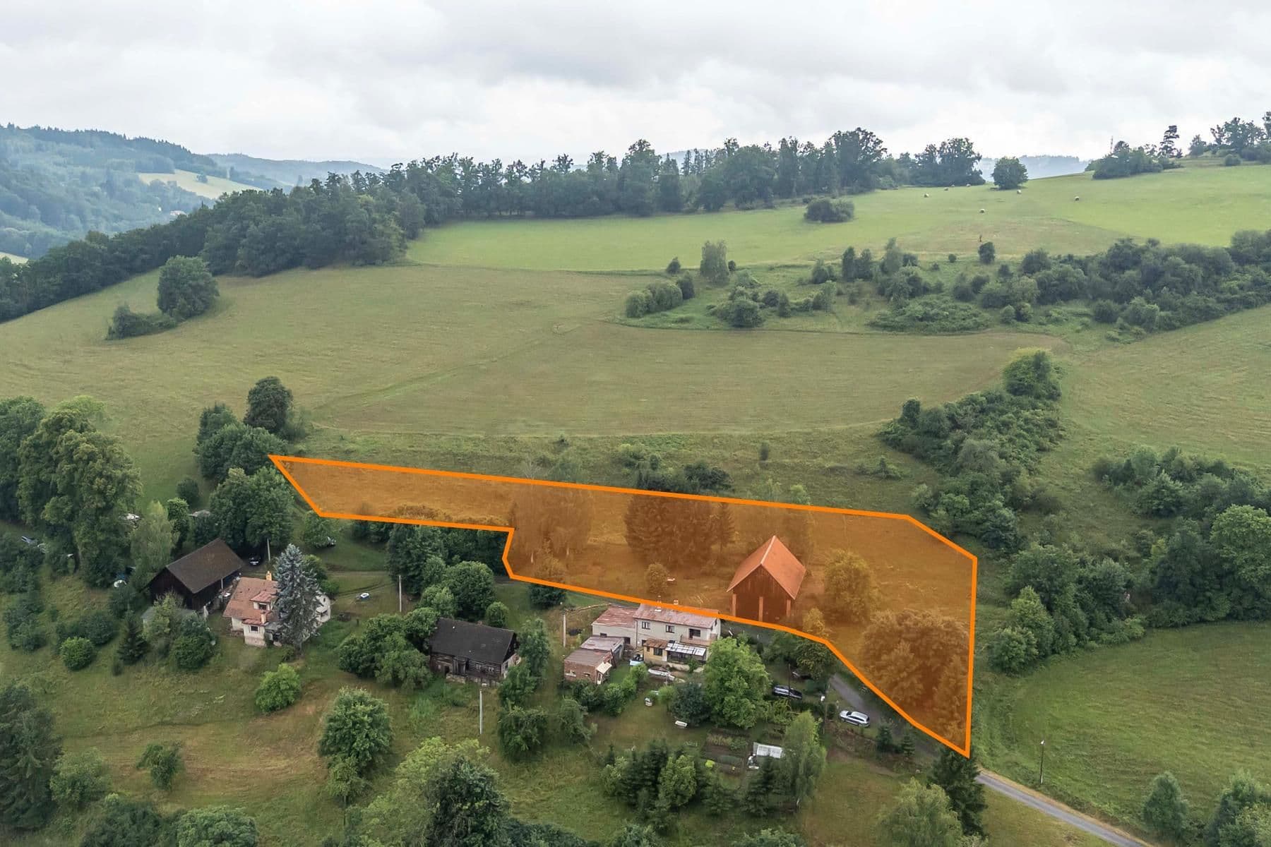 plot for sale, 4,517 m², Slaná, Liberecký Region plot for sale, 4,517 m², Slaná, Liberecký Region