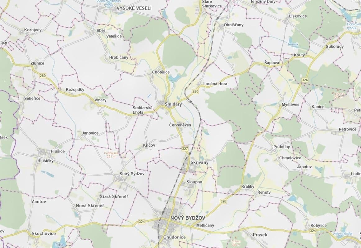 plot for sale, 2,979 m², Smidary, Královéhradecký Region plot for sale, 2,979 m², Smidary, Královéhradecký Region