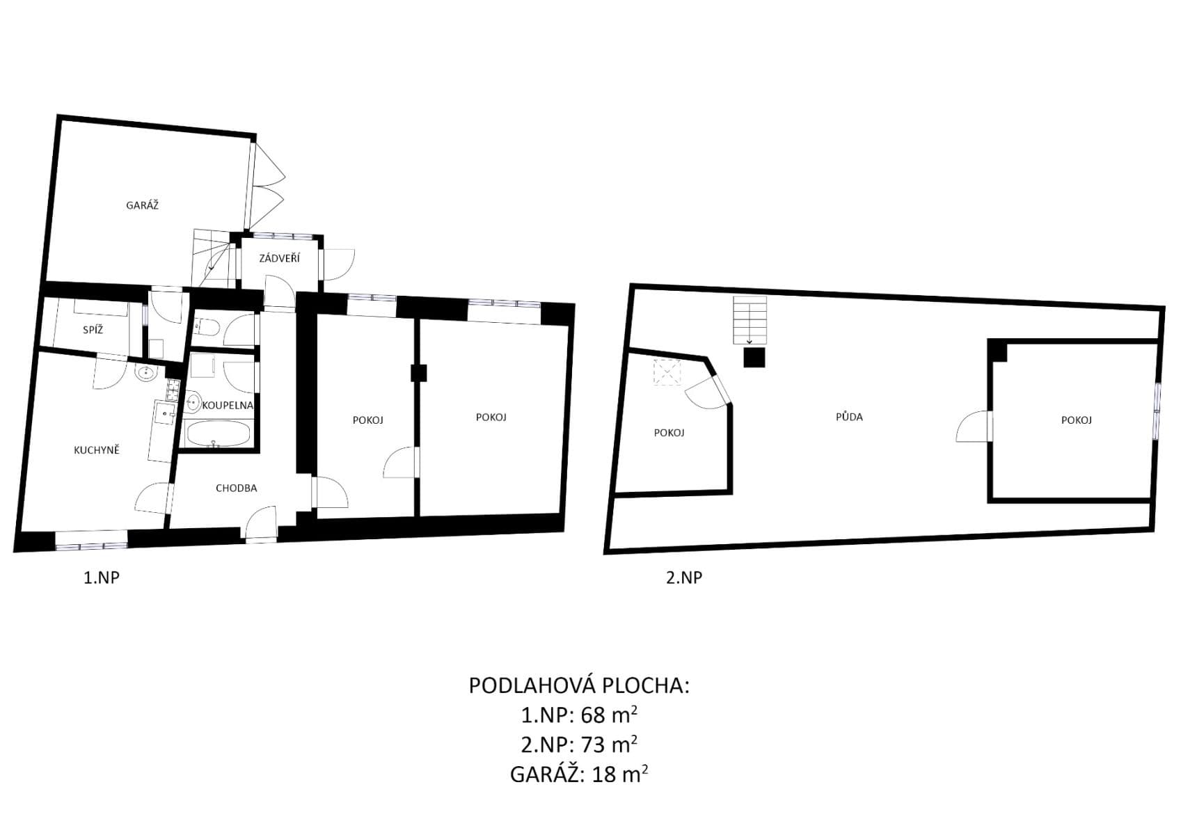 house for sale, 118 m², Letovice, Jihomoravský Region house for sale, 118 m², Letovice, Jihomoravský Region