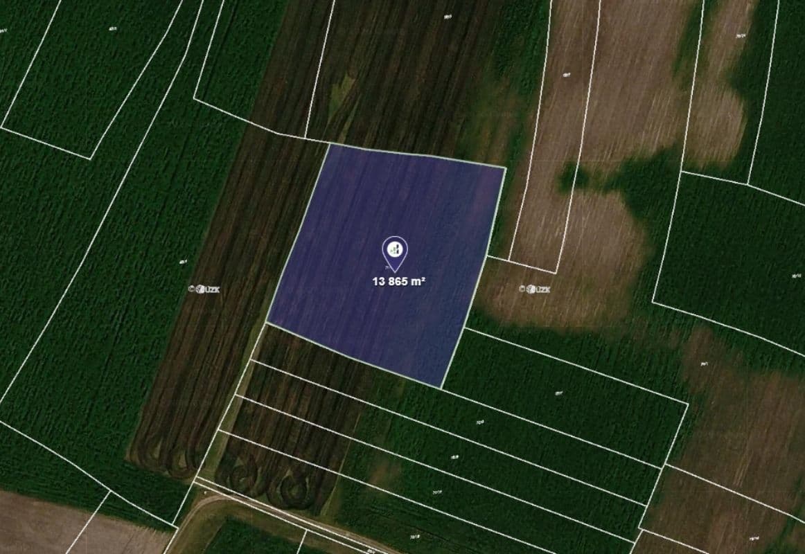 plot for sale, 52,546 m², Kostomlaty pod Řípem, Ústecký Region plot for sale, 52,546 m², Kostomlaty pod Řípem, Ústecký Region