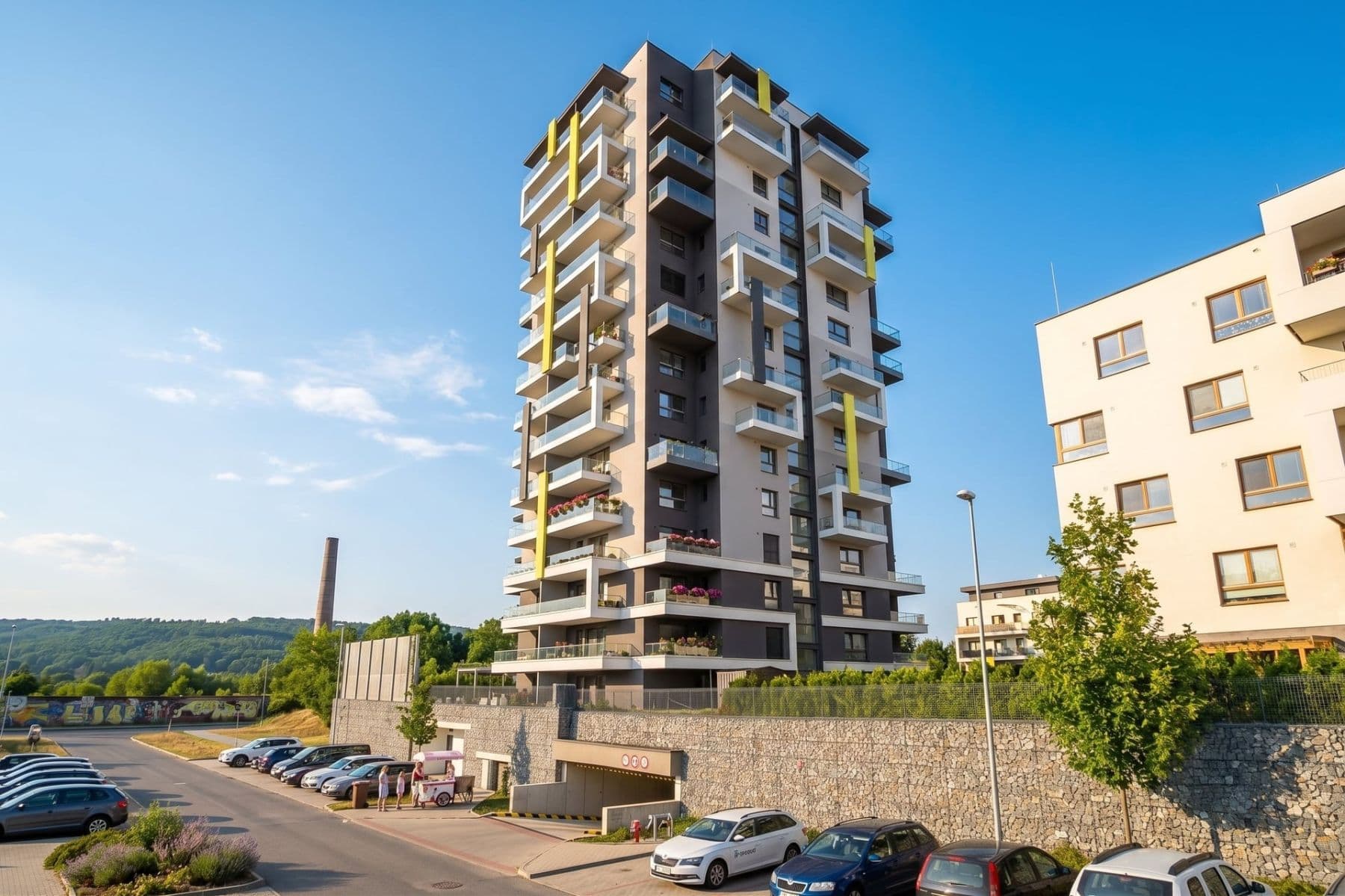 2 bedroom with open-plan kitchen flat to rent, 98 m², Zlochova, Prague, Prague 2 bedroom with open-plan kitchen flat to rent, 98 m², Zlochova, Prague, Prague