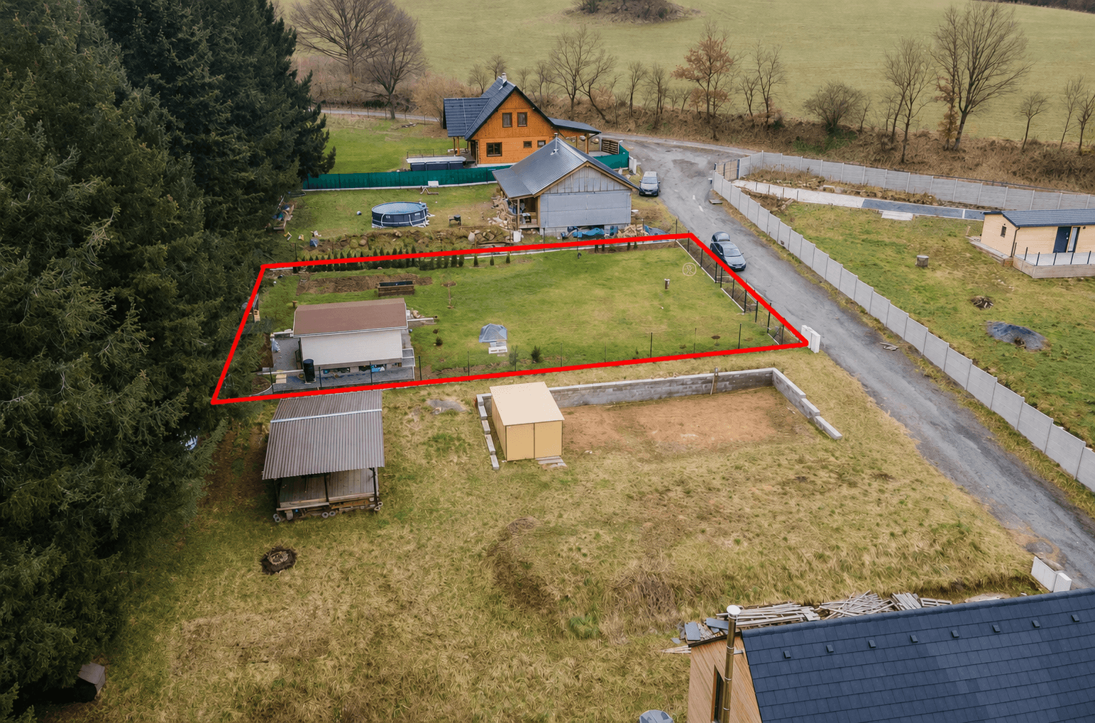 plot for sale, 768 m², Krásná Hora nad Vltavou, Středočeský Region plot for sale, 768 m², Krásná Hora nad Vltavou, Středočeský Region