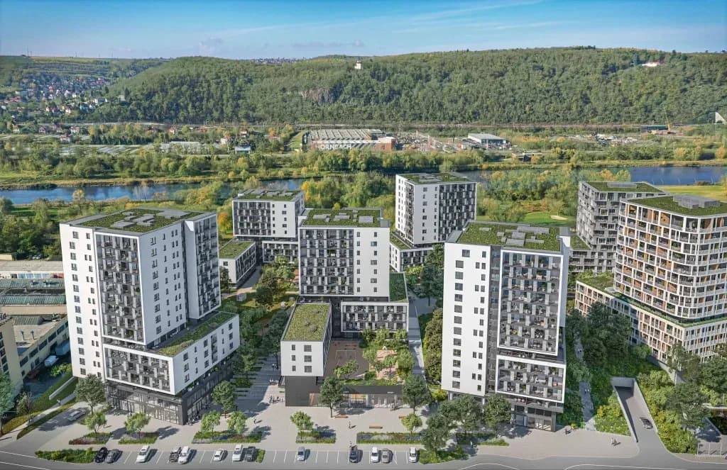 1 bedroom with open-plan kitchen flat to rent, 56 m², Mezi Vodami, Prague, Prague 1 bedroom with open-plan kitchen flat to rent, 56 m², Mezi Vodami, Prague, Prague