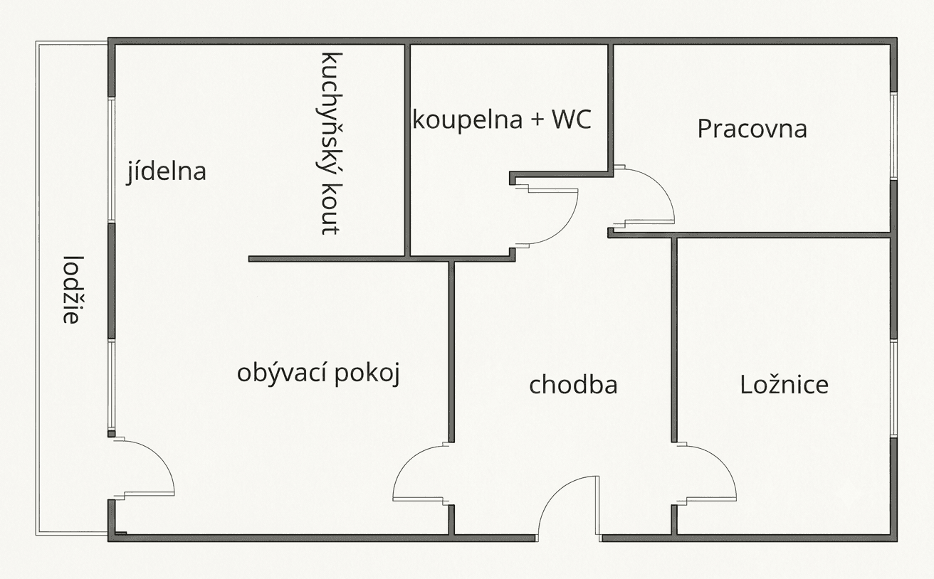 2 bedroom with open-plan kitchen flat for sale, 68 m², Rimavské Soboty, Kolín, Středočeský Region 2 bedroom with open-plan kitchen flat for sale, 68 m², Rimavské Soboty, Kolín, Středočeský Region