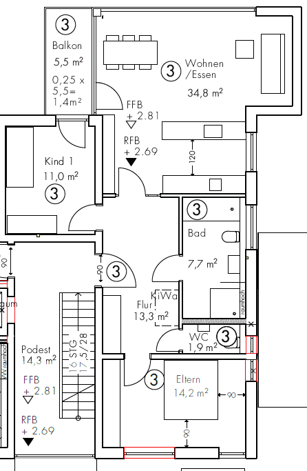 3 bedroom flat for sale, 84 m², Dachau, Bavaria 3 bedroom flat for sale, 84 m², Dachau, Bavaria