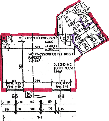 1 bedroom flat to rent, 33 m², Burghardtgasse 1, Wien, Vienna 1 bedroom flat to rent, 33 m², Burghardtgasse 1, Wien, Vienna