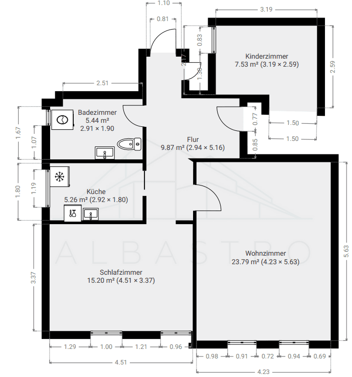 3 bedroom flat to rent, 71 m², Juristenstraße 1, Niemegk, Brandenburg 3 bedroom flat to rent, 71 m², Juristenstraße 1, Niemegk, Brandenburg