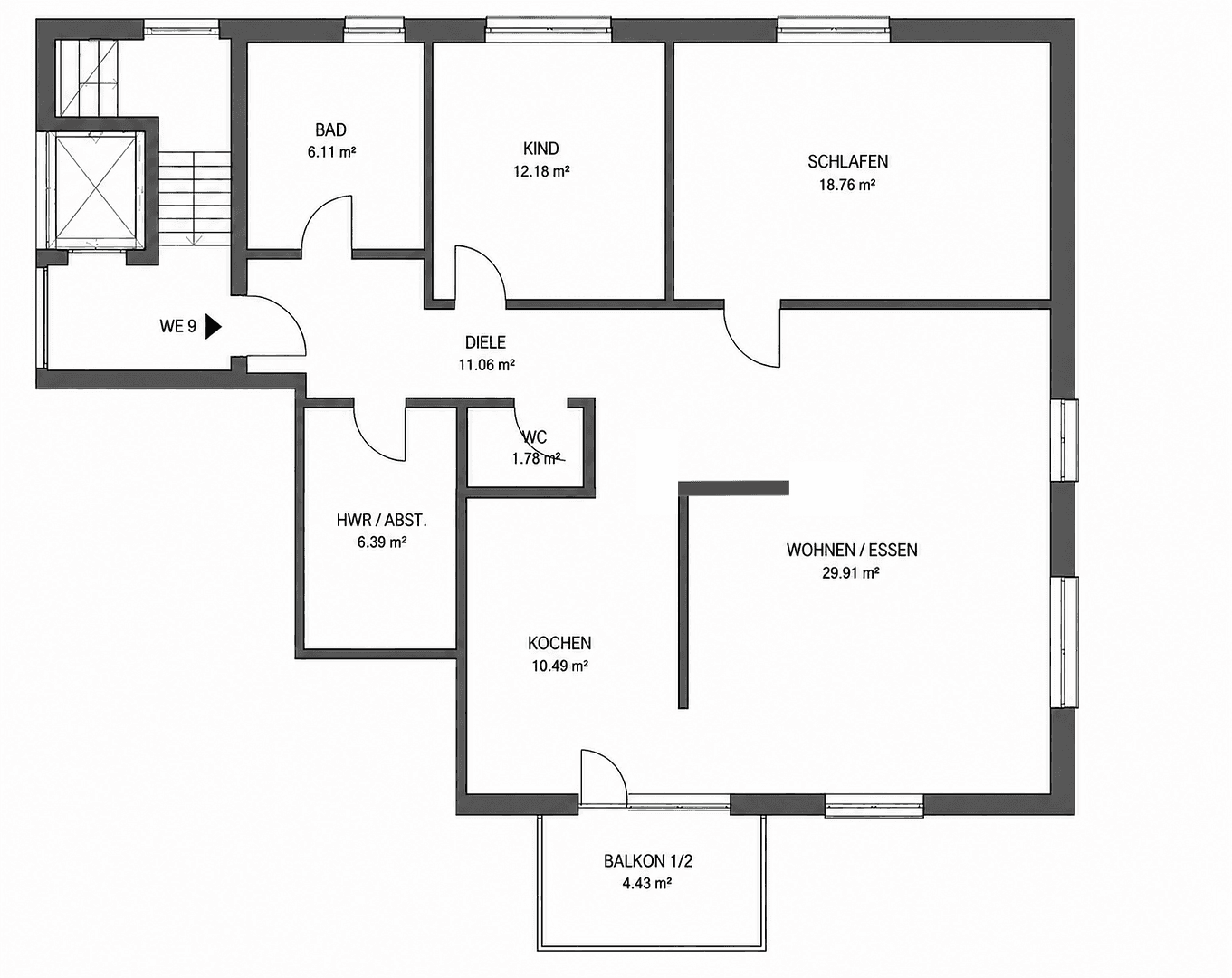 3 bedroom flat to rent, 97 m², Händelstr. 37, Bedburg, North Rhine-Westphalia 3 bedroom flat to rent, 97 m², Händelstr. 37, Bedburg, North Rhine-Westphalia