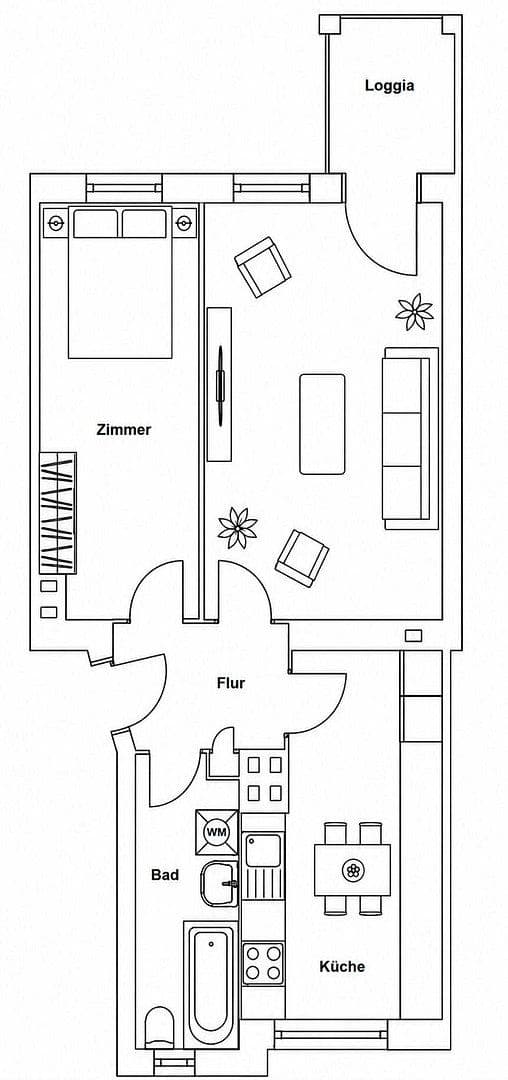 2 bedroom flat for sale, 49 m², Berlin, Berlin 2 bedroom flat for sale, 49 m², Berlin, Berlin