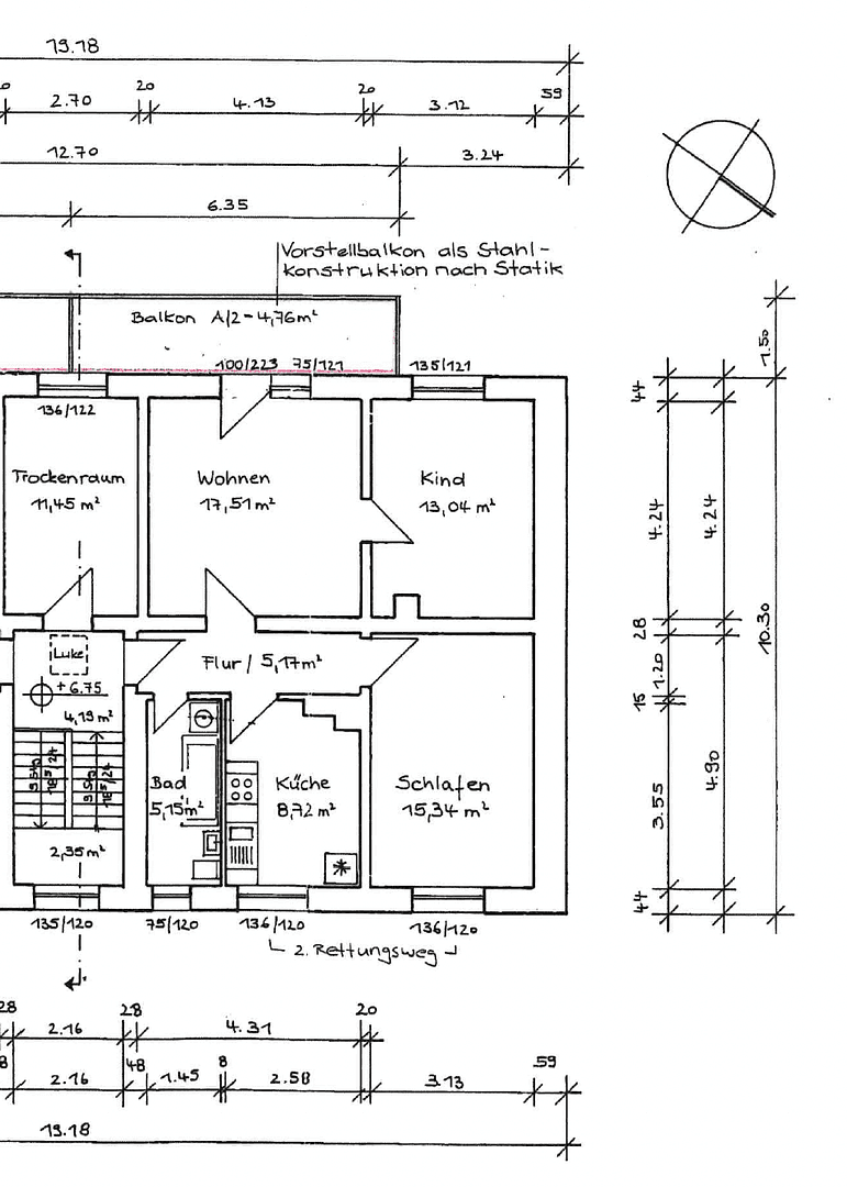3 bedroom flat to rent, 70 m², Am Bahnhof 1, Jena, Thuringia 3 bedroom flat to rent, 70 m², Am Bahnhof 1, Jena, Thuringia