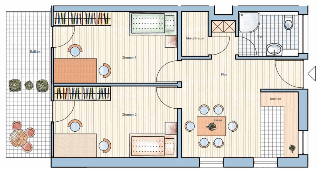 1 bedroom with open-plan kitchen flat to rent, 64 m², Am Radacker 19, Freiburg im Breisgau, Baden-Württemberg 1 bedroom with open-plan kitchen flat to rent, 64 m², Am Radacker 19, Freiburg im Breisgau, Baden-Württemberg