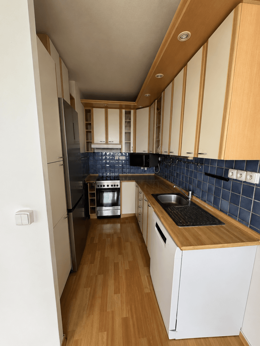 2 bedroom with open-plan kitchen flat to rent, 76 m², Janského, Prague, Prague 2 bedroom with open-plan kitchen flat to rent, 76 m², Janského, Prague, Prague