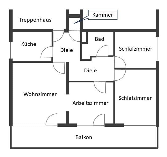 4 bedroom flat to rent, 90 m², Wiesbaden, Hesse 4 bedroom flat to rent, 90 m², Wiesbaden, Hesse
