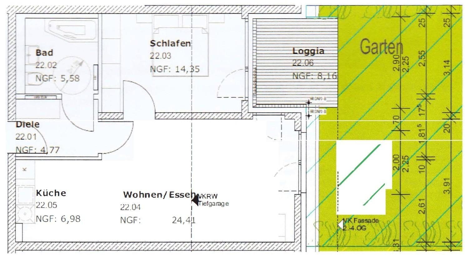 2 bedroom flat to rent, 60 m², Schönbrunner Str. 19 A, Landshut, Bavaria 2 bedroom flat to rent, 60 m², Schönbrunner Str. 19 A, Landshut, Bavaria