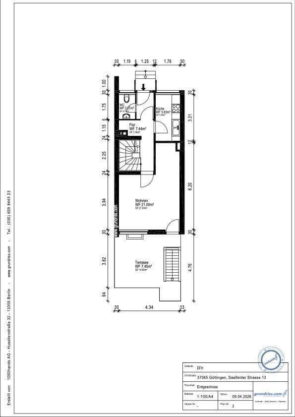house for sale, 104 m², Saalfelder Strasse, Göttingen, Lower Saxony house for sale, 104 m², Saalfelder Strasse, Göttingen, Lower Saxony