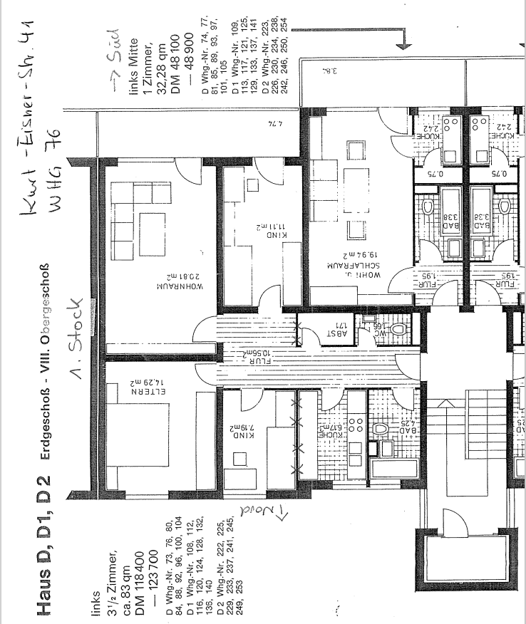 2 bedroom with open-plan kitchen flat for sale, 83 m², Kurt-Eisner-Straße 44, München, Bavaria 2 bedroom with open-plan kitchen flat for sale, 83 m², Kurt-Eisner-Straße 44, München, Bavaria