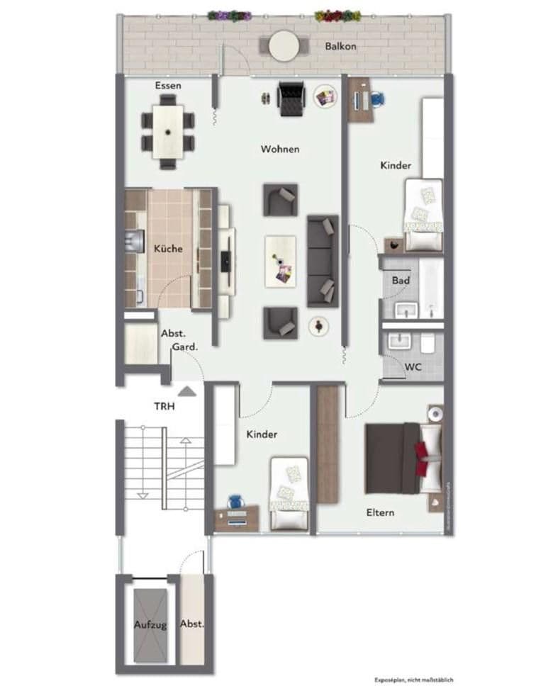 3 bedroom with open-plan kitchen flat for sale, 107 m², Balingen, Baden-Württemberg 3 bedroom with open-plan kitchen flat for sale, 107 m², Balingen, Baden-Württemberg