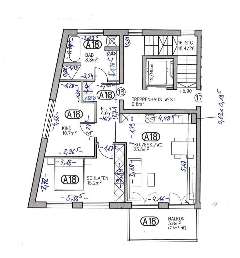3 bedroom flat to rent, 68 m², Schillerstraße 22b, Dachau, Bavaria 3 bedroom flat to rent, 68 m², Schillerstraße 22b, Dachau, Bavaria