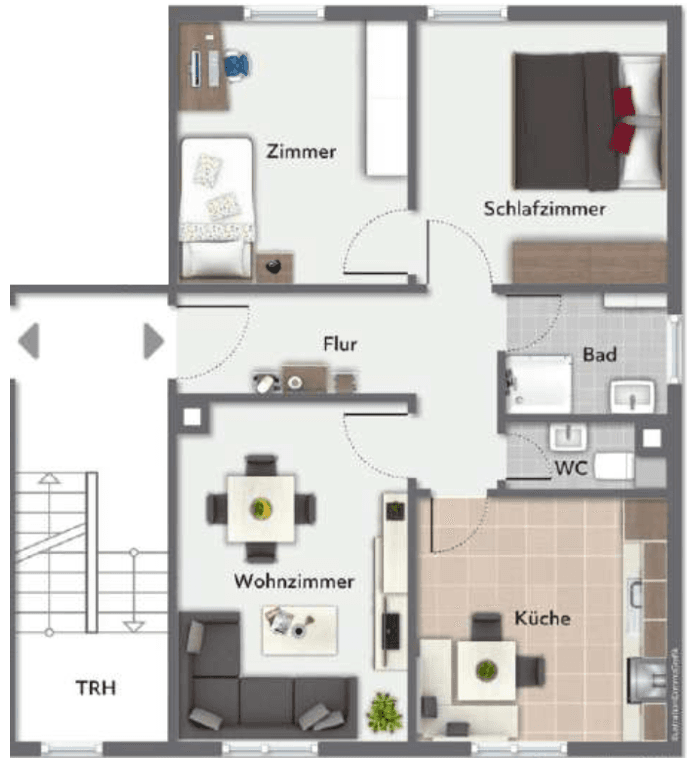 3 bedroom flat to rent, 63 m², Brunnenweg 3, Loßburg, Baden-Württemberg 3 bedroom flat to rent, 63 m², Brunnenweg 3, Loßburg, Baden-Württemberg