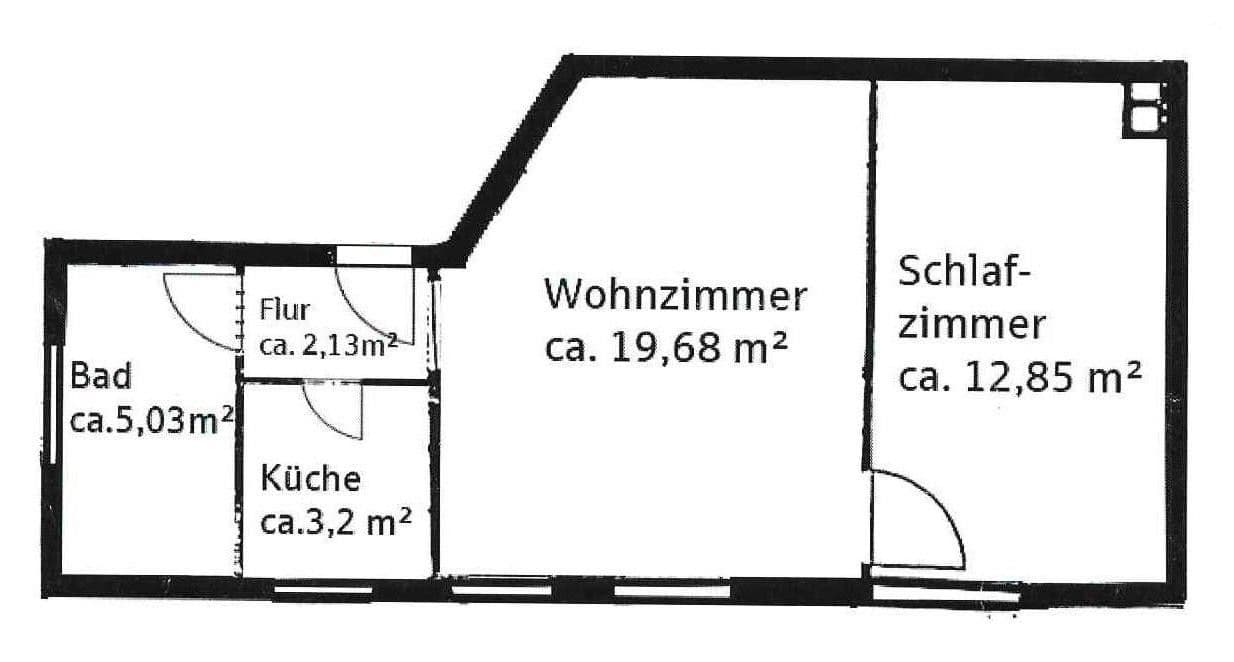 2 bedroom flat to rent, 39 m², Holbeinstrasse 47, Lindau (Bodensee), Bavaria 2 bedroom flat to rent, 39 m², Holbeinstrasse 47, Lindau (Bodensee), Bavaria