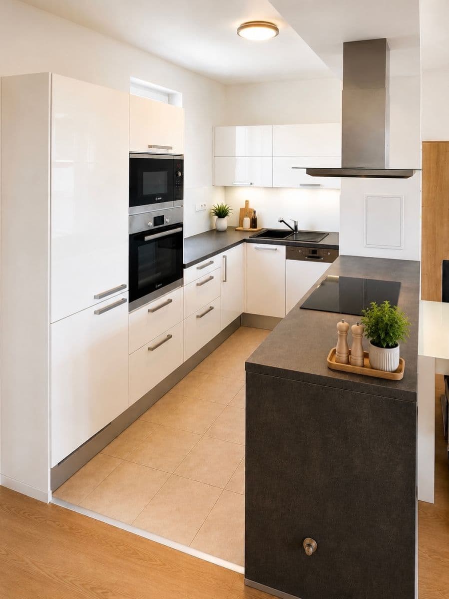 2 bedroom with open-plan kitchen flat for sale, 81 m², Farkašova, Prague, Prague 2 bedroom with open-plan kitchen flat for sale, 81 m², Farkašova, Prague, Prague