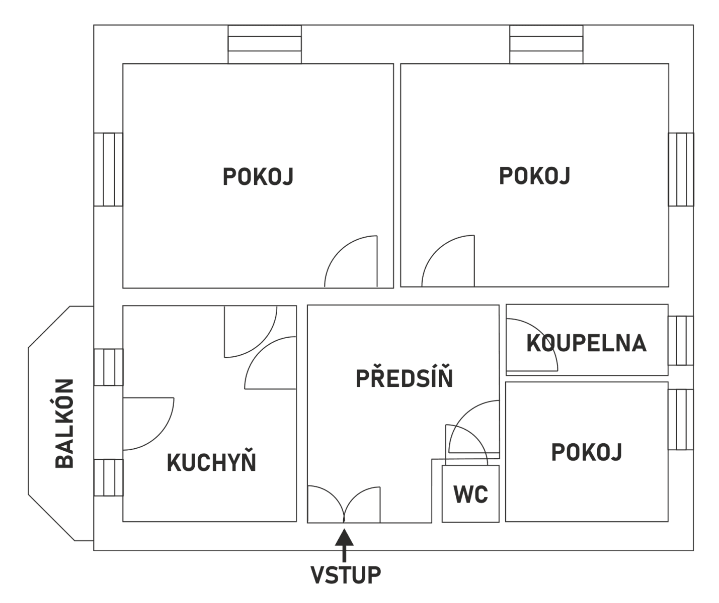 3 bedroom flat to rent, 78 m², Panenská, Jablonec nad Nisou, Liberecký Region 3 bedroom flat to rent, 78 m², Panenská, Jablonec nad Nisou, Liberecký Region