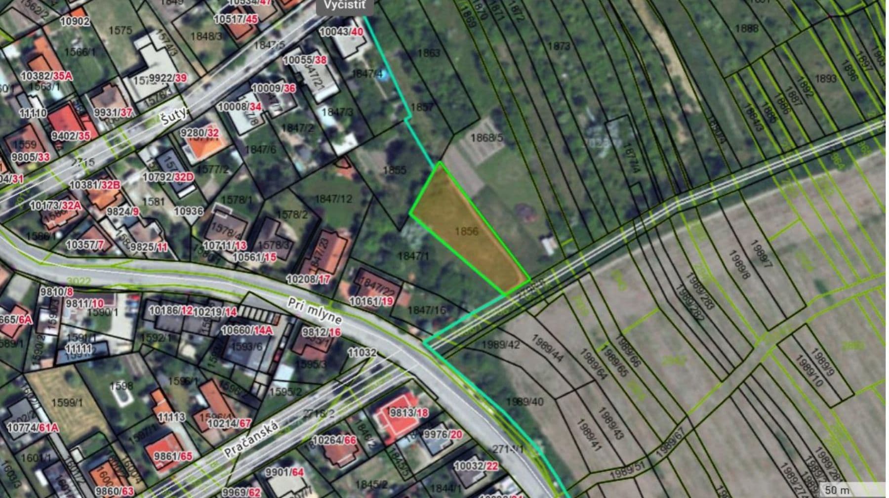 plot for sale, 961 m², Vajnory, Bratislavský Region plot for sale, 961 m², Vajnory, Bratislavský Region