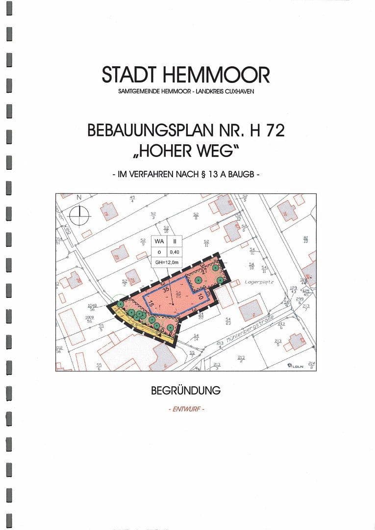 plot for sale, 2,136 m², Hemmoor, Lower Saxony plot for sale, 2,136 m², Hemmoor, Lower Saxony