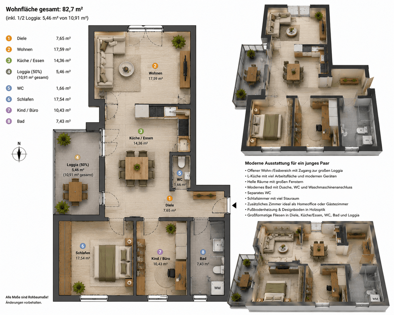 3 bedroom flat to rent, 82 m², Öhringen, Baden-Württemberg 3 bedroom flat to rent, 82 m², Öhringen, Baden-Württemberg