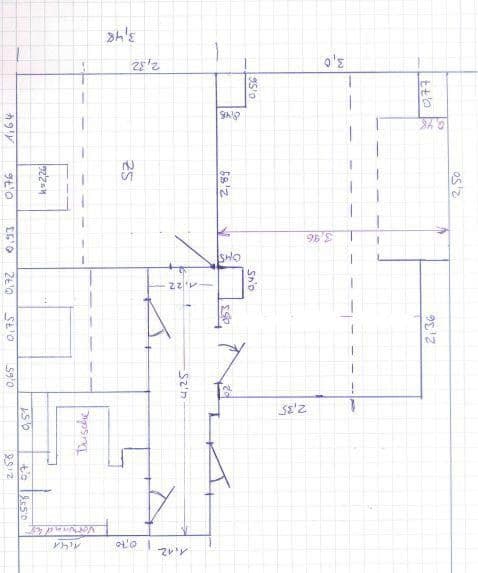 2 bedroom flat to rent, 38 m², Mühlstrasse 19, Wiedemar, Saxony 2 bedroom flat to rent, 38 m², Mühlstrasse 19, Wiedemar, Saxony