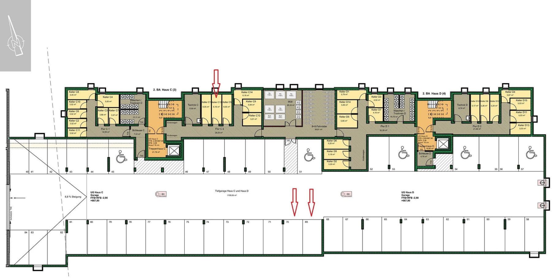 2 bedroom with open-plan kitchen flat for sale, 114 m², Geisingen, Baden-Württemberg 2 bedroom with open-plan kitchen flat for sale, 114 m², Geisingen, Baden-Württemberg