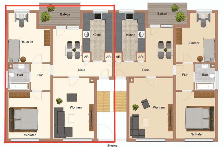 2 bedroom with open-plan kitchen flat to rent, 77 m², Blücherstr. 20, Rennerod, Rhineland-Palatinate 2 bedroom with open-plan kitchen flat to rent, 77 m², Blücherstr. 20, Rennerod, Rhineland-Palatinate