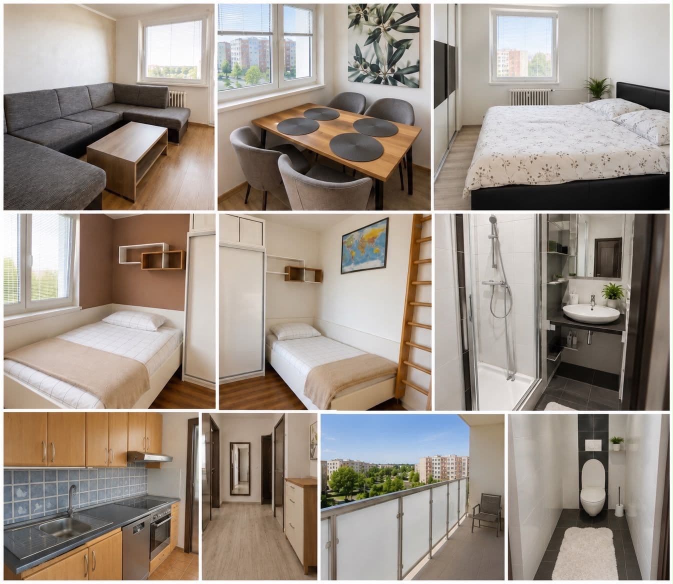 3 bedroom flat to rent, 69 m², Gabinova, Prague, Prague 3 bedroom flat to rent, 69 m², Gabinova, Prague, Prague