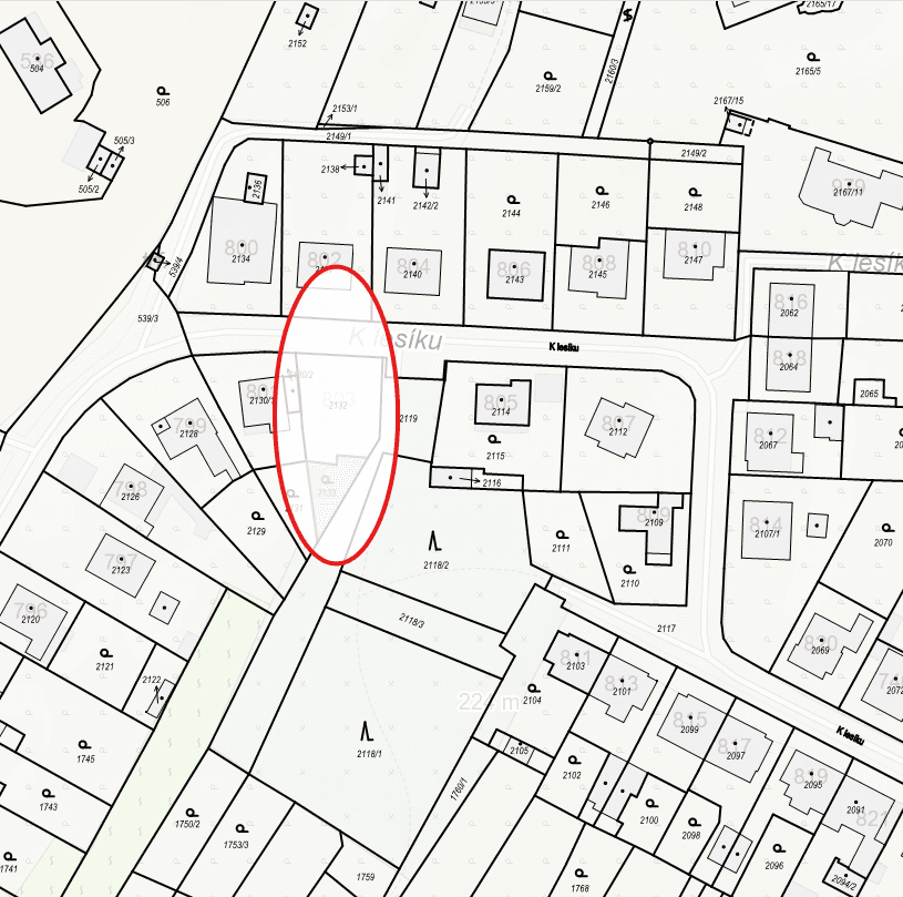 plot for sale, 501 m², K lesíku, Valtice, Jihomoravský Region plot for sale, 501 m², K lesíku, Valtice, Jihomoravský Region