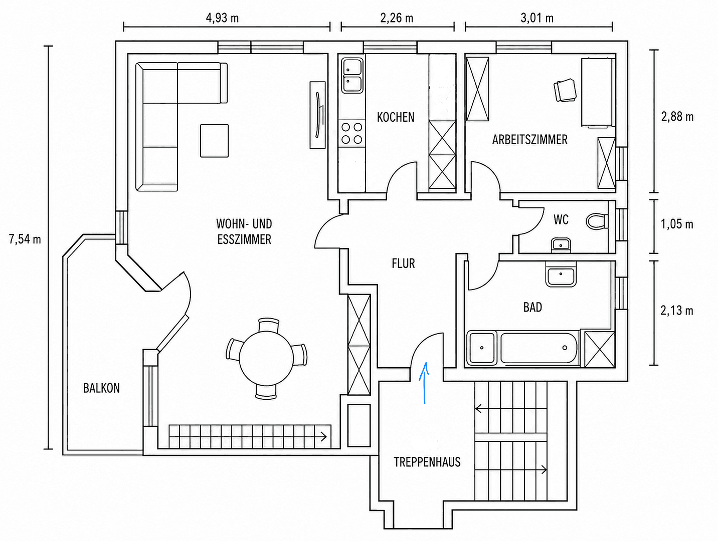 3 bedroom flat to rent, 95 m², Tailfingerstraße 1, Albstadt, Baden-Württemberg 3 bedroom flat to rent, 95 m², Tailfingerstraße 1, Albstadt, Baden-Württemberg