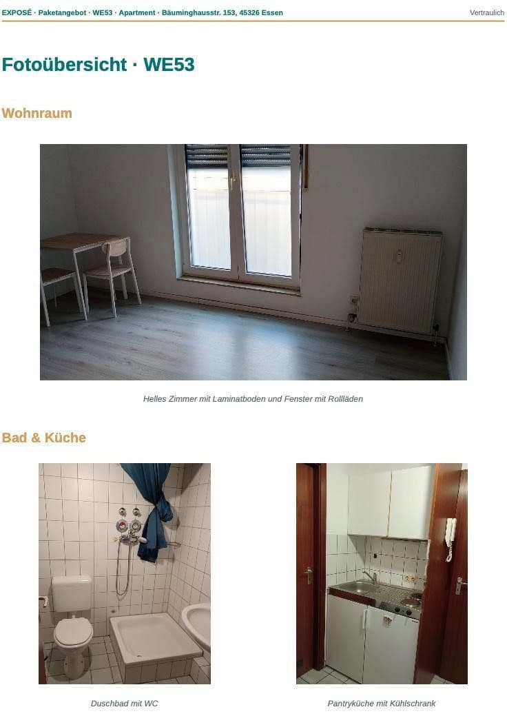 2 bedroom flat for sale, 59 m², Bäuminghausstr. 153, Essen, North Rhine-Westphalia 2 bedroom flat for sale, 59 m², Bäuminghausstr. 153, Essen, North Rhine-Westphalia