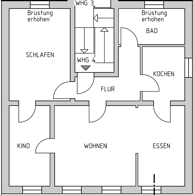 4 bedroom flat to rent, 75 m², Frankfurter Str. 19, Altenkirchen (Westerwald), Rhineland-Palatinate 4 bedroom flat to rent, 75 m², Frankfurter Str. 19, Altenkirchen (Westerwald), Rhineland-Palatinate