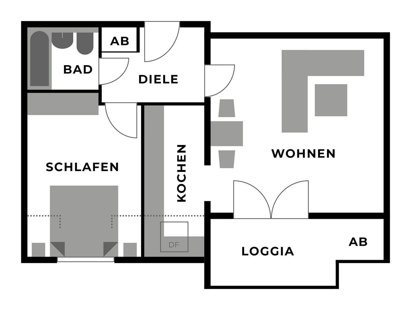 2 bedroom flat for sale, 48 m², Langenzenn, Bavaria 2 bedroom flat for sale, 48 m², Langenzenn, Bavaria