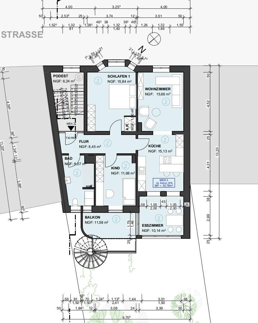 3 bedroom flat for sale, 93 m², Trier, Rhineland-Palatinate 3 bedroom flat for sale, 93 m², Trier, Rhineland-Palatinate