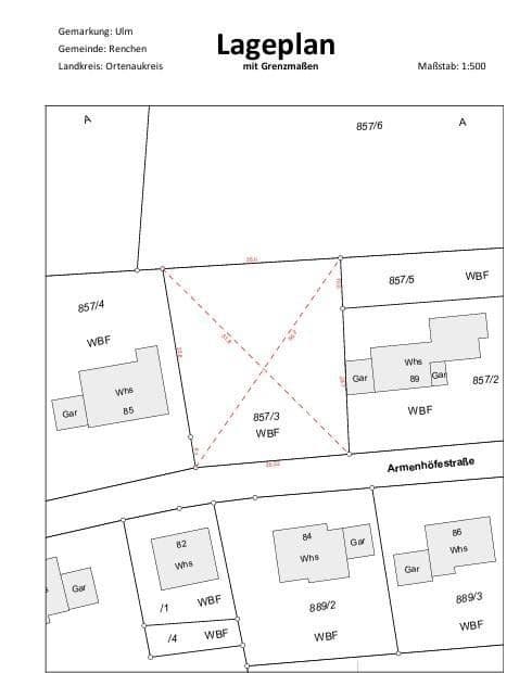 plot for sale, 1,276 m², Renchen, Baden-Württemberg plot for sale, 1,276 m², Renchen, Baden-Württemberg